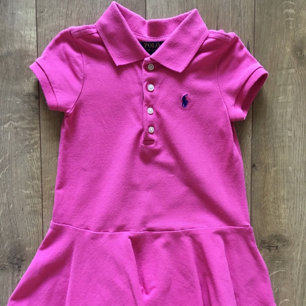 Pink Toddler Polo Ralph Lauren Dress